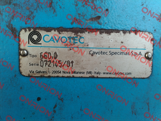 001-RE090-Spare Cavotec