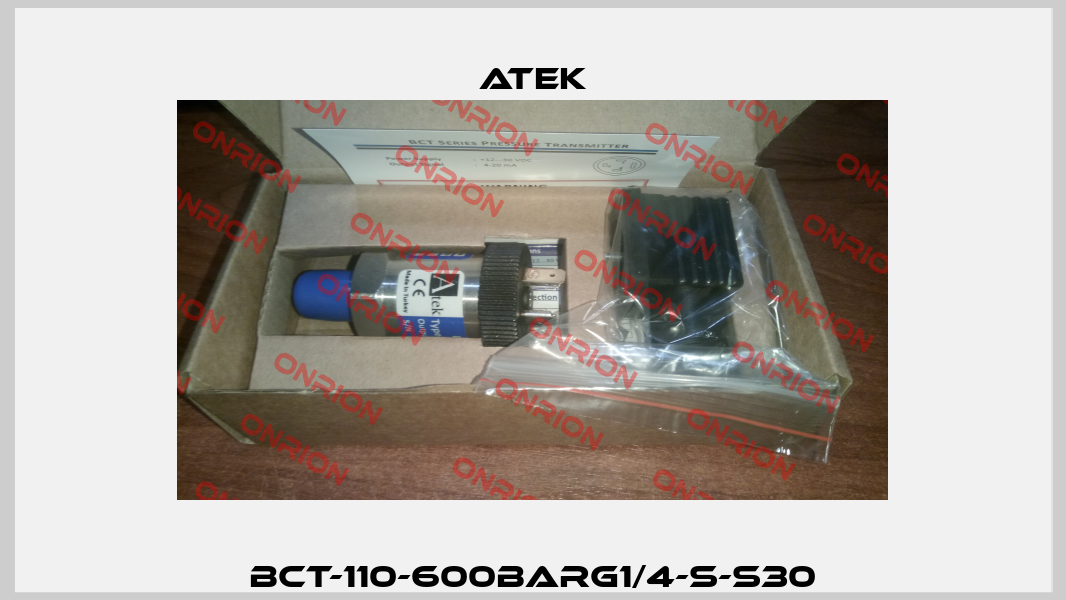 BCT-110-600BARG1/4-S-S30 Atek