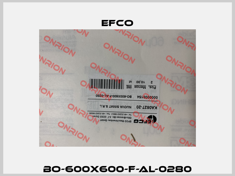 BO-600X600-F-AL-0280 Efco