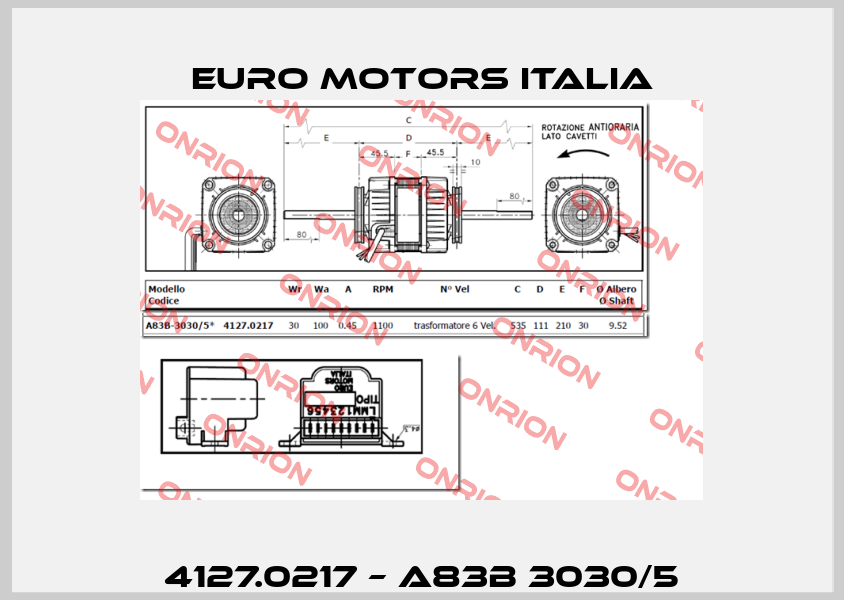 4127.0217 – A83B 3030/5 Euro Motors Italia