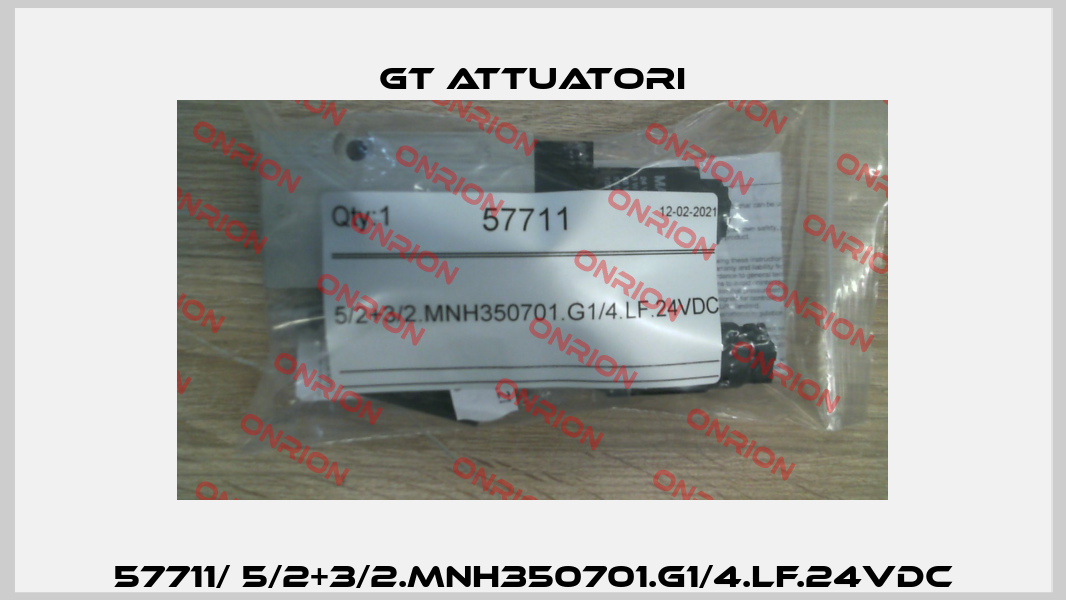 57711/ 5/2+3/2.MNH350701.G1/4.LF.24VDC GT Attuatori