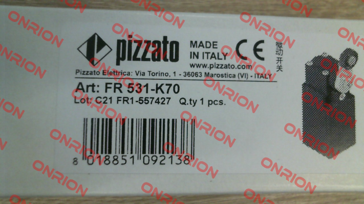 FR 531-K70 Pizzato Elettrica