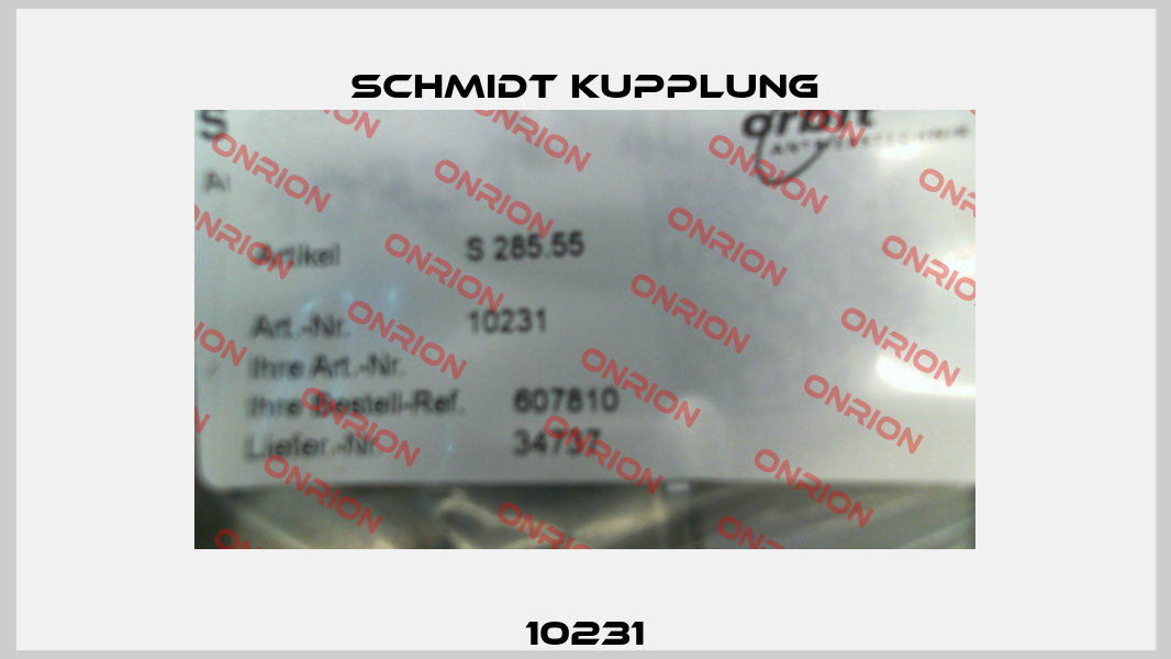 10231 Schmidt Kupplung