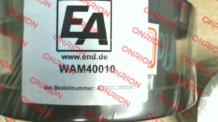 WAM40010 End Armaturen