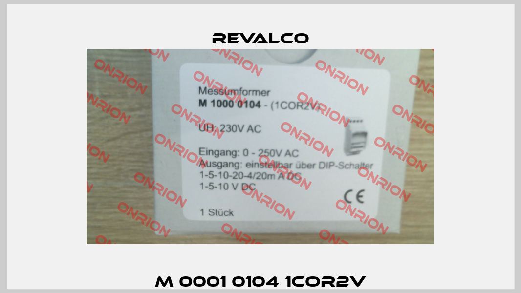 M 0001 0104 1COR2V Revalco