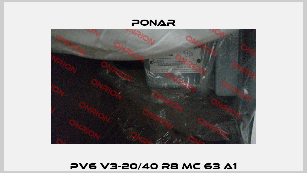 PV6 V3-20/40 R8 MC 63 A1 Ponar