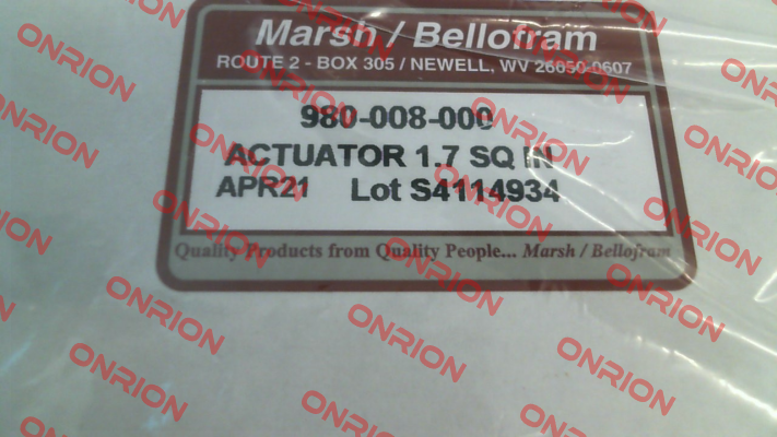 980-008-000 Bellofram