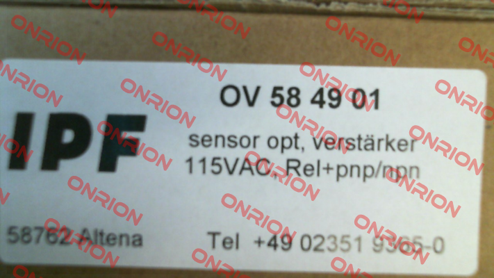OV58A854 IPF Electronic