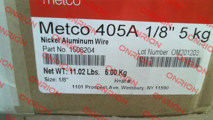 METCO 405A 1/8" 5 kg  (1508204 (Werk 1000)) Oerlikon Metco