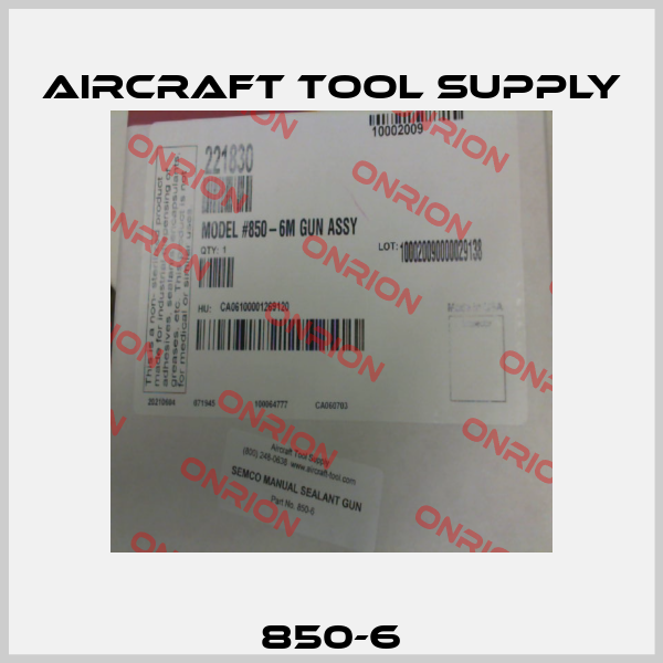 850-6 Aircraft Tool Supply