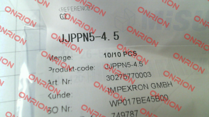 JJPPN5-4.5 Misumi