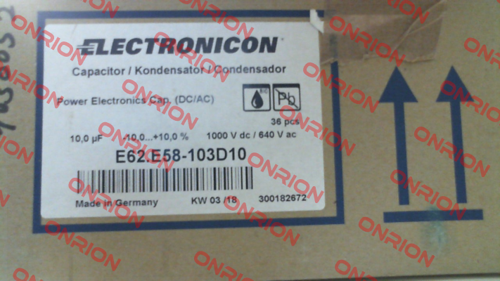 E62.E58-103D10 Electronicon