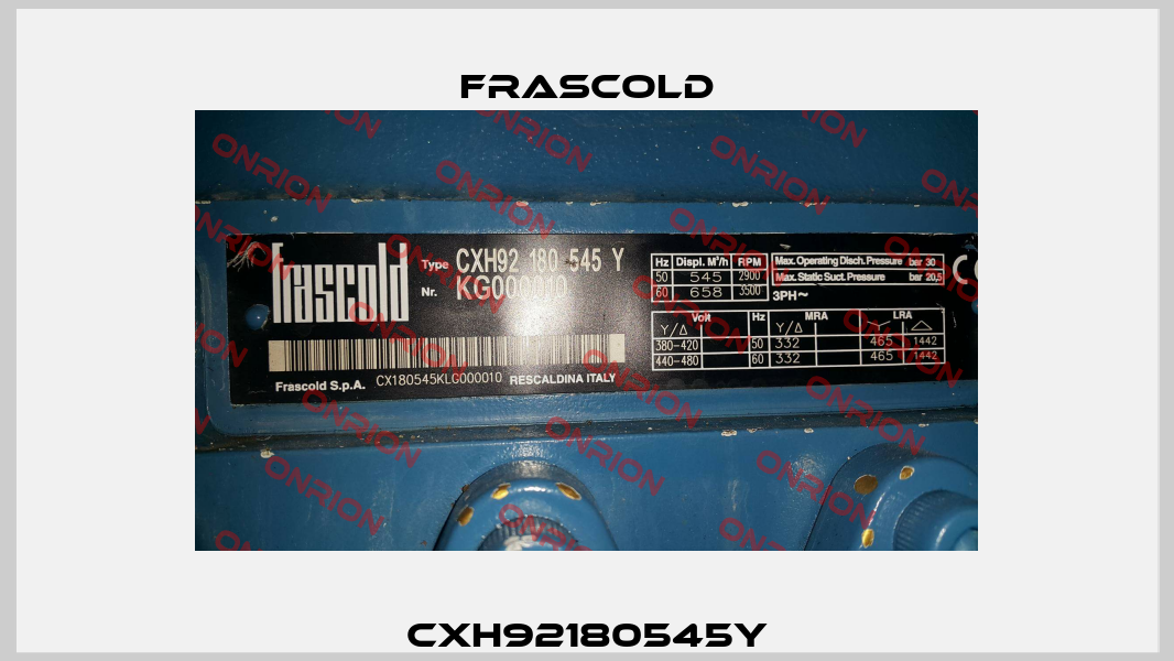 CXH92180545Y Frascold