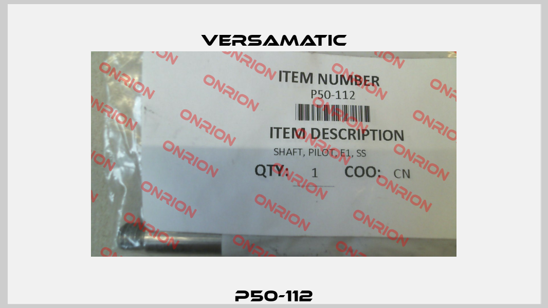 P50-112 VersaMatic