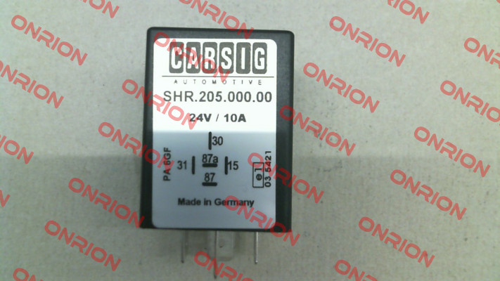 SHR.205.000.00 Carsig