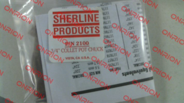 2100 Sherline Products