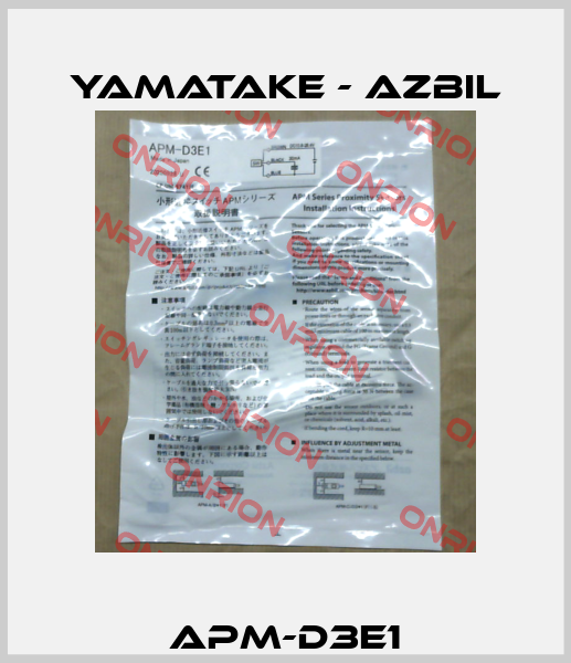 APM-D3E1 Yamatake - Azbil