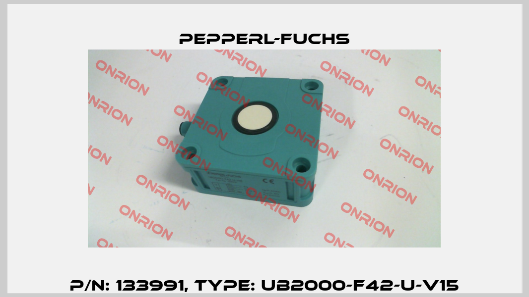 p/n: 133991, Type: UB2000-F42-U-V15 Pepperl-Fuchs
