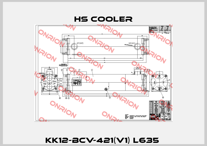 KK12-BCV-421(V1) L635  HS Cooler