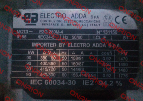 E2G 280M-4 Electro Adda