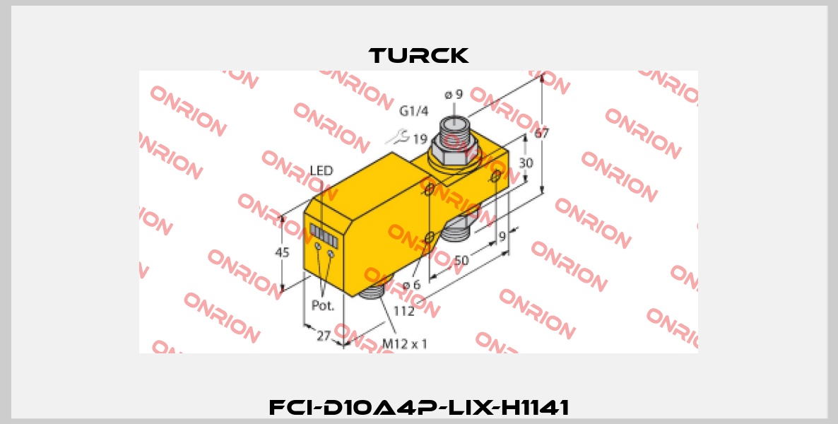 FCI-D10A4P-LIX-H1141 Turck