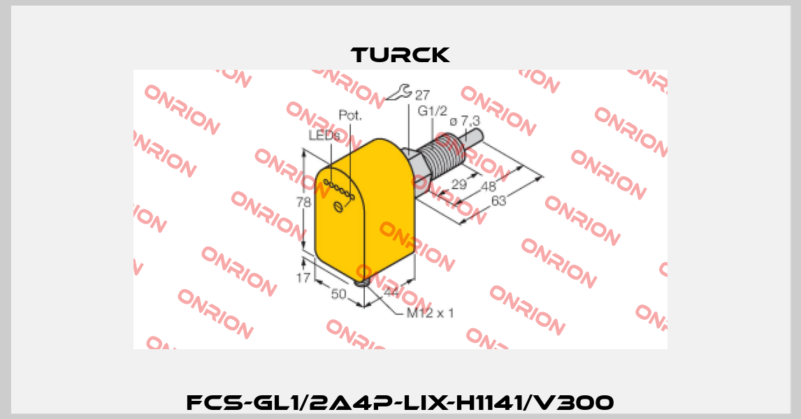 FCS-GL1/2A4P-LIX-H1141/V300 Turck