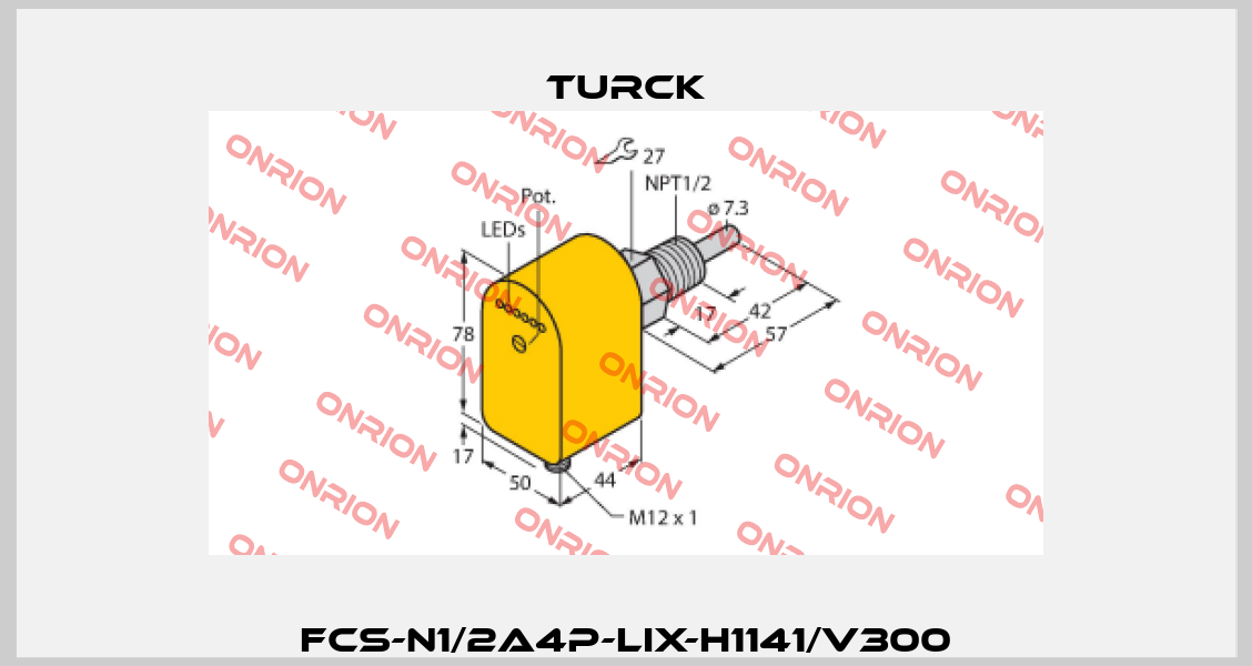FCS-N1/2A4P-LIX-H1141/V300 Turck