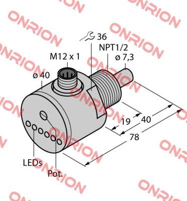 FCS-N1/2A4-AN8X-H1141 Turck