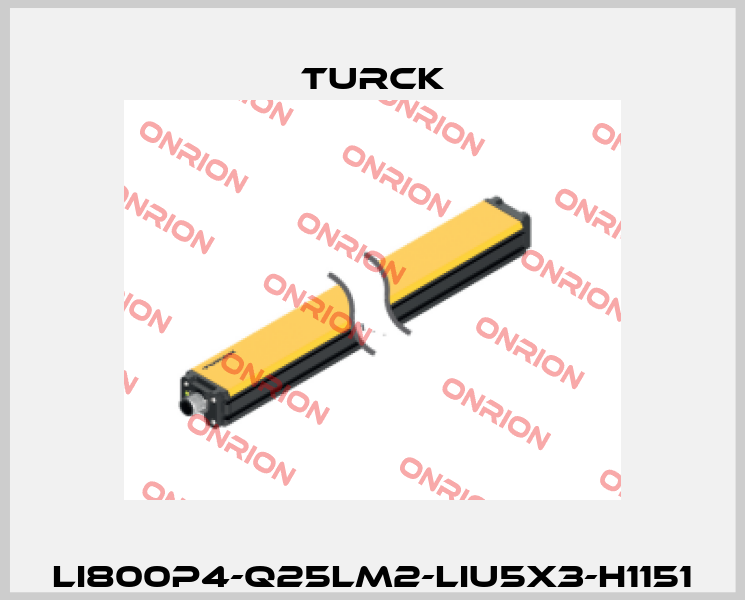 LI800P4-Q25LM2-LIU5X3-H1151 Turck