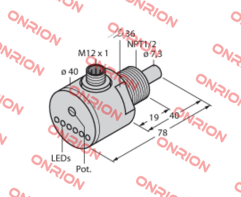 FCS-N1/2A4-ARX-H1140 Turck