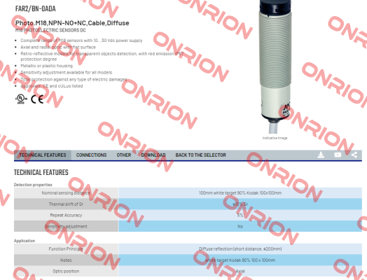 FAR2/BN-0ADA Micro Detectors / Diell