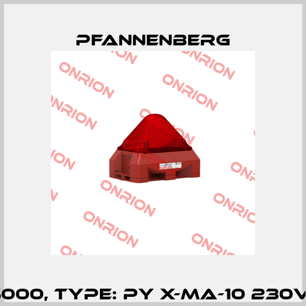 Art.No. 21555105000, Type: PY X-MA-10 230V AC RD RAL3000 Pfannenberg