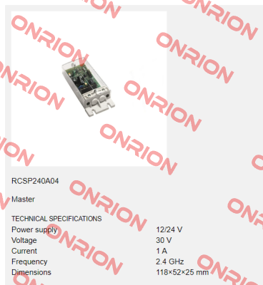 RCSP240A04 TELECO Automation