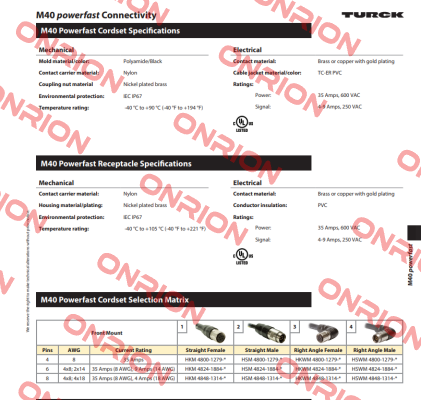 HSM-HKM4824-1884-5M Turck