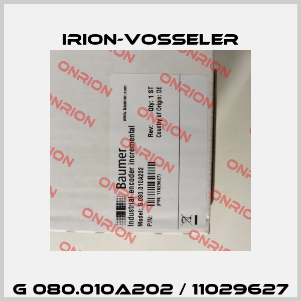 G 080.010A202 / 11029627 Irion-Vosseler