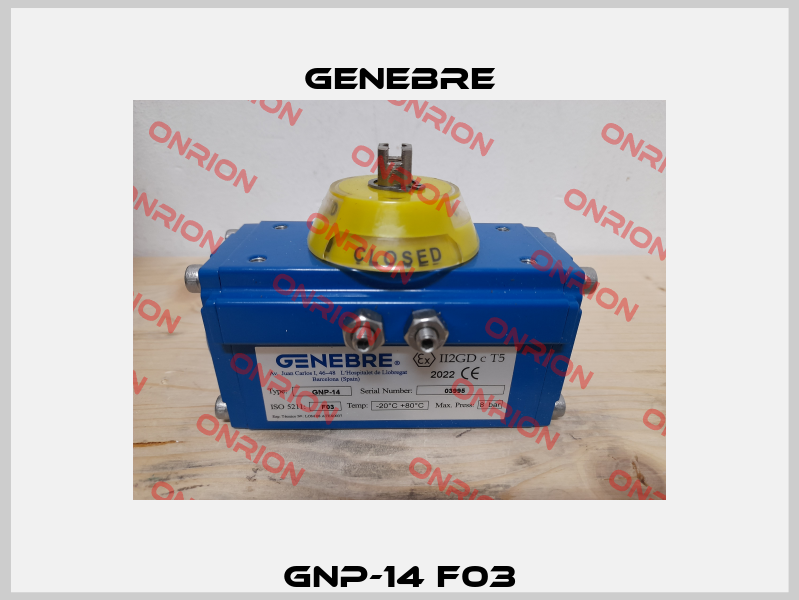 GNP-14 F03 Genebre