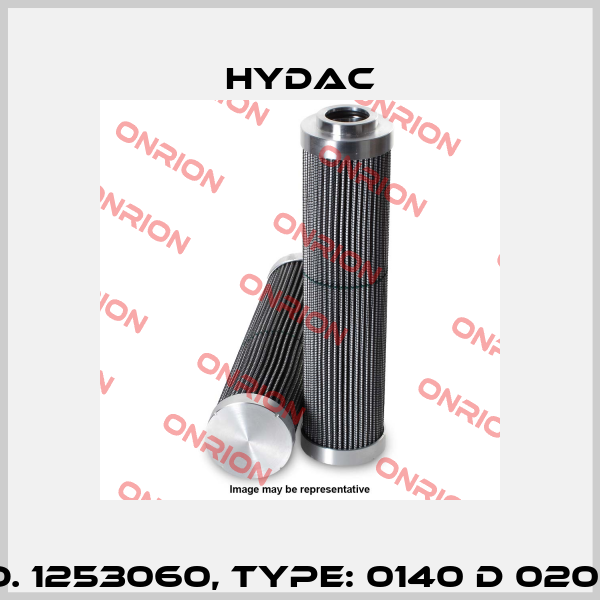 Mat No. 1253060, Type: 0140 D 020 BH4HC Hydac
