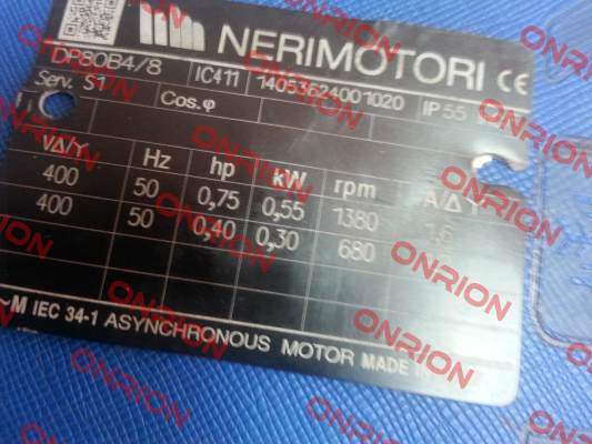 DP 80B 4/8 P  Neri Motori