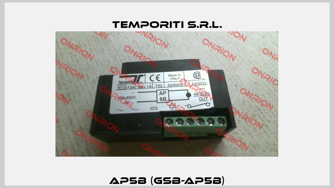 AP5B (GSB-AP5B) Temporiti s.r.l.