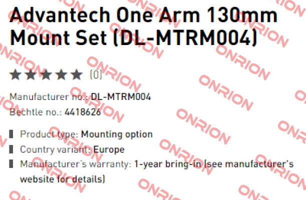 DL-MTRM004 Advantech