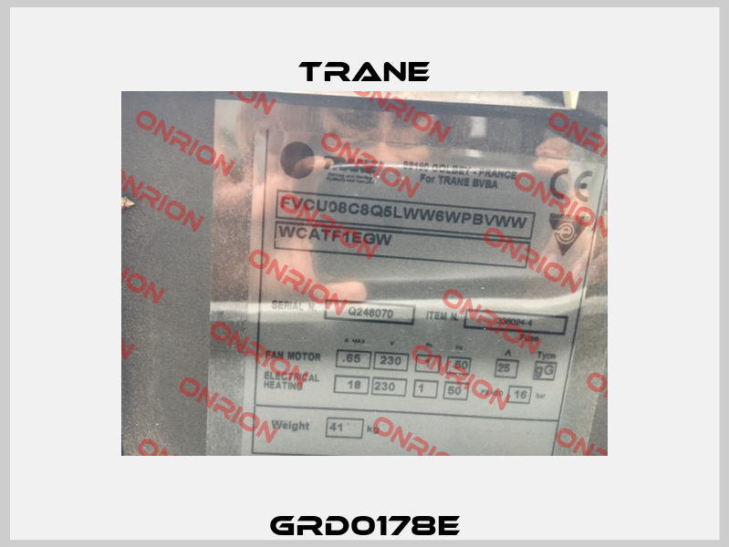 GRD0178E Trane