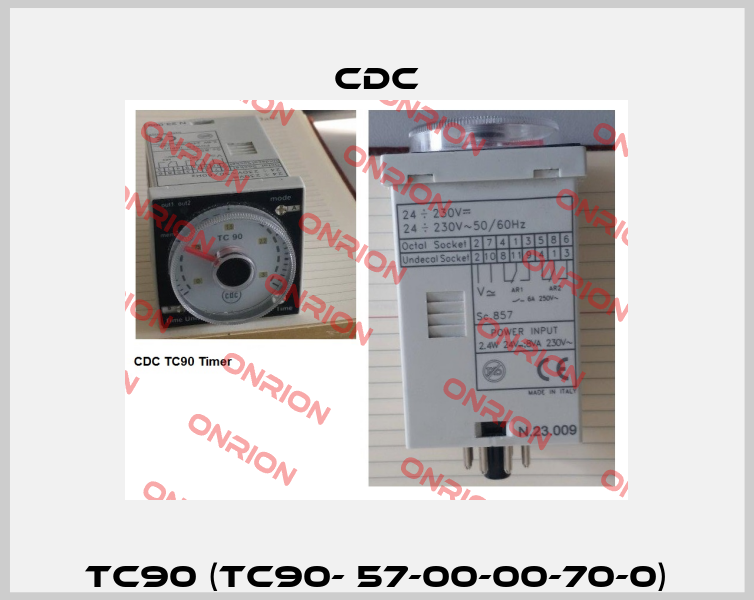 TC90 (TC90- 57-00-00-70-0) CDC