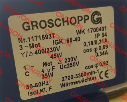 IGKU 65 40 Groschopp