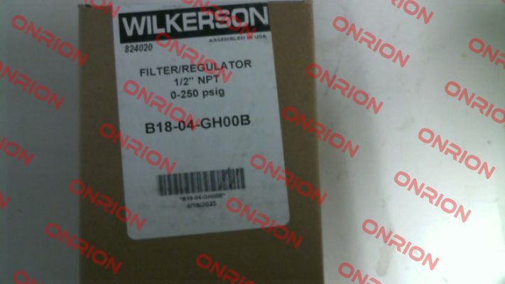 B18-04-GH00B Wilkerson