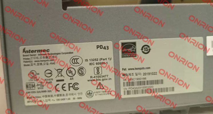 PD43A0310001020 Intermec (Honeywell)