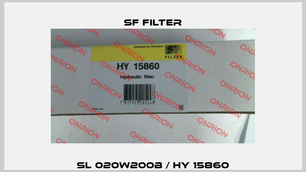 SL 020W200B / HY 15860 SF FILTER
