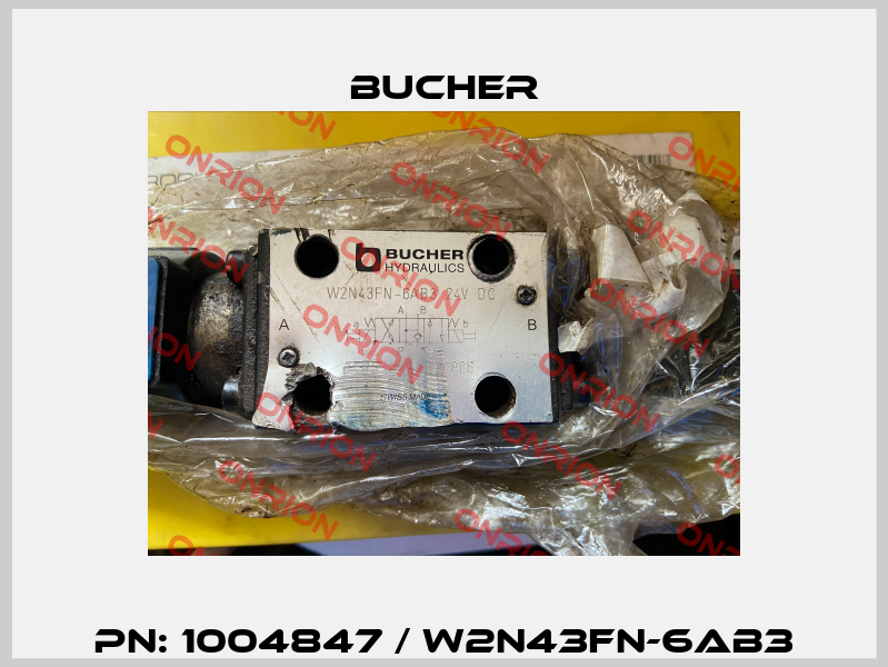 PN: 1004847 / W2N43FN-6AB3 Bucher