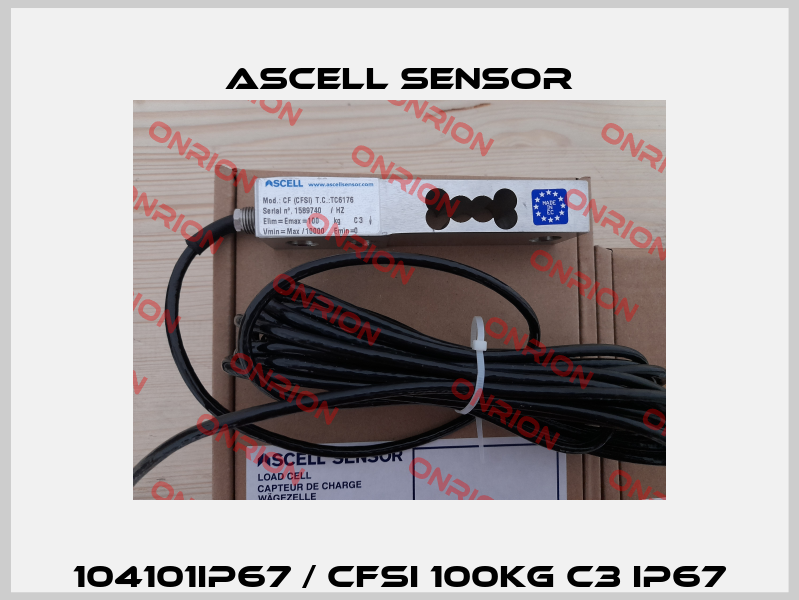 104101IP67 / CFSI 100kg C3 IP67 Ascell Sensor
