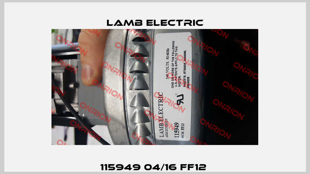 115949 04/16 FF12  Lamb Electric