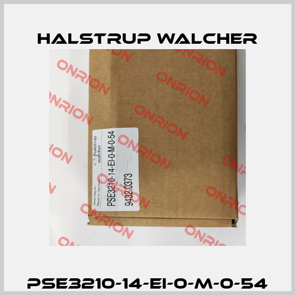 PSE3210-14-EI-0-M-0-54 Halstrup Walcher
